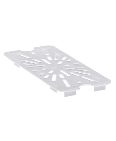 Cambro - 30PPD-190 / Fondo de polipropileno para drenaje GN 1/3 - (17,6 x 32,5 cm)