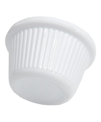 Adrier - MRF3-WH / Colección RAMEKINES - Ramekin acanalado 90 ml - 8 x 8 x 4 cm