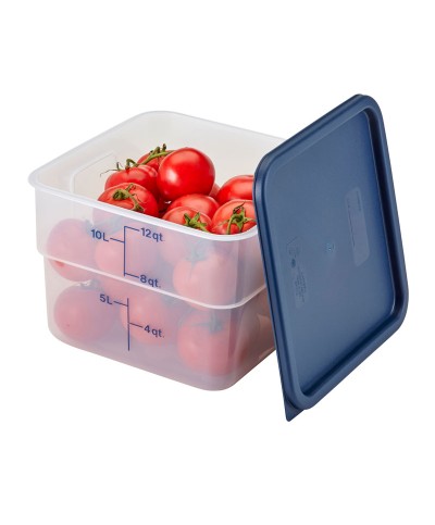 Cambro - 12SFSPP-190 / Recipiente cuadrado de polipropileno - (25,6 x 31 x 21 cm) - (11,4 litros)