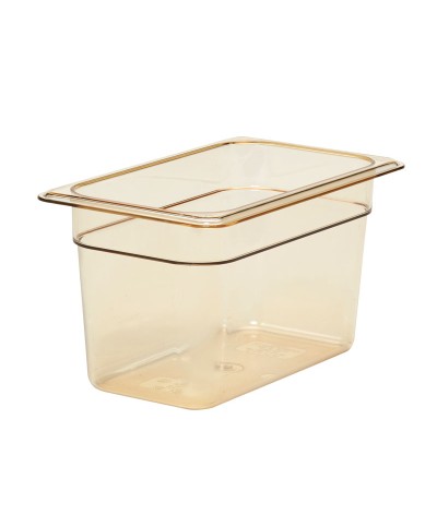 Recipiente GN 1/4 de alta temperatura - 16,2 x 26,5 cm