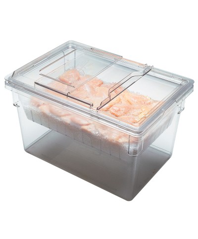 Cambro - 182615CW-135 / Caja de policarbonato para almacenamiento - (66 x 46 x 38 cm) - (83,3 Litros)