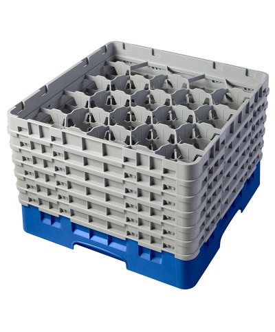 Cambro - 20S1214-168 / Cesta de lavado (50 x 50 cm) copas y vasos con 20 comp. 6 alt. - dia. máx. 9,84 cm alt. máx. 32,3 cm