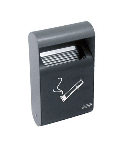 Probbax - AT-0222-DGRY / Cenicero rectangular para pared - 19,1 x 6,4 x 35,5 cm - 3L