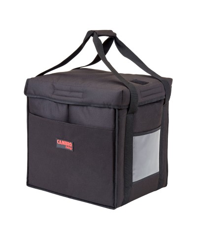 Cambro - GBD121515-110 / Bolsa de entrega y catering plegable de tamaño mediano - (30,5 x 38 x 38 cm)