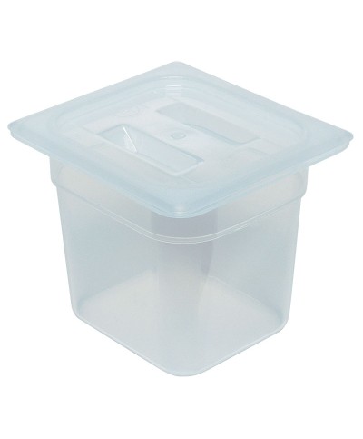 Cambro - 60PPCH-190 / Tapa de polipropileno con asa GN 1/6 - (16,2 x 17,6 cm)