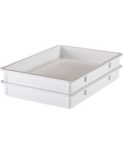 Cambro - DB18263P-148 / Cajas para masa de pizza - (66 x 46 x 7,6 cm)
