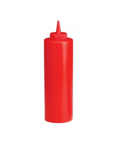 Botella exprimible para Ketchup 63 mm de boca y 473 ml