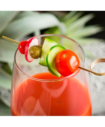 Palillo marcador tipo porta tarjetas - 9 cm - paquetes de 100 unidades