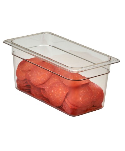 Cambro - 36CW-135 / Recipiente de policarbonato GN 1/3 - (17,6 x 32,5 x 15 cm) - (5,3 litros)