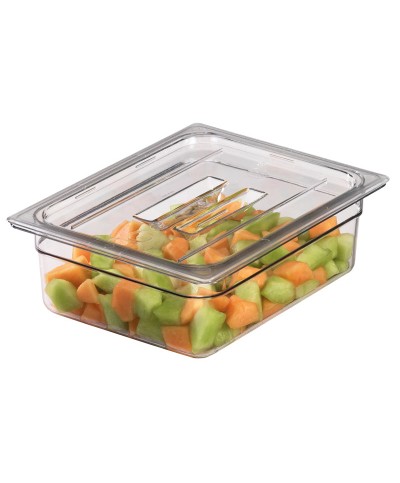 Cambro - 20CWCH-135 / Tapa con asa de policarbonato GN 1/2 - (26,5 x 32,5 cm)