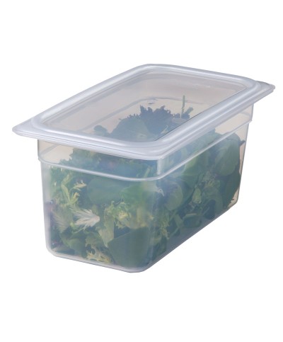 Cambro - 40PPCWSC-190 / Tapa de polipropileno hermética GN 1/4 - (16,2 x 26,5 cm)