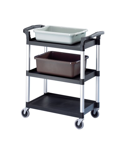 Cambro - BC331KD-110 / Carro de servicio ligero Serie KD con baldas de 62 x 40 cm - (96,5 x 41 x 83,5 cm)