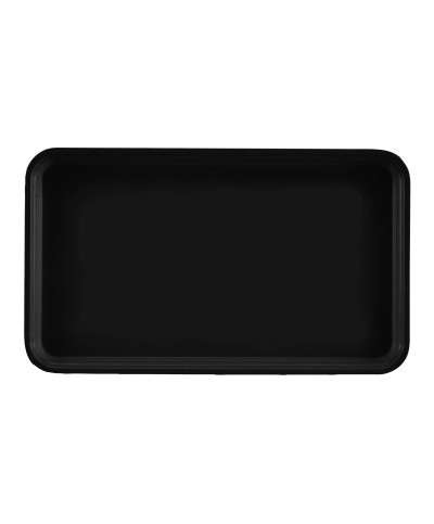 Bandeja rectangular superficie lisa - perfil alto 22 x 38 cm