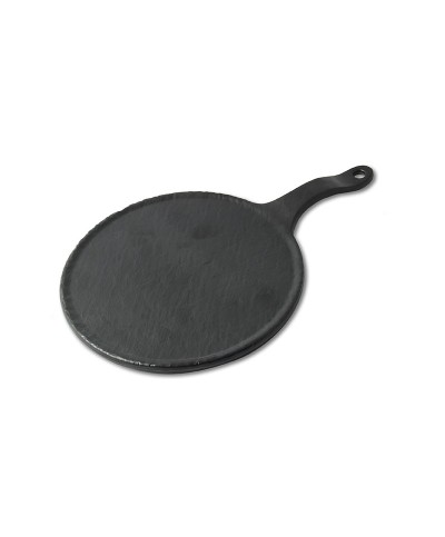 Adrier - RNDPH2030-MBK / Colección TERRAL - Tabla redonda pequeña - 20 cm Ø (+10 cm de asa)