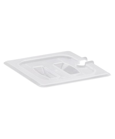 Cambro - 60PPCHN-190 / Tapa de polipropileno con muesca y asa GN 1/6 - (16,2 x 17,6 cm)