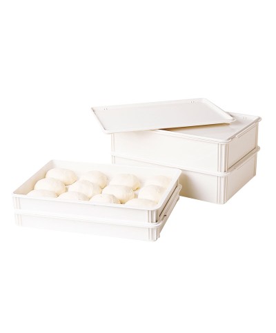 Cambro - DB18266CW-148 / Cajas para masa de pizza - (66 x 46 x 15 cm)