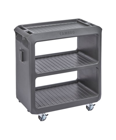 Cambro - SC225S-615 / Carro de Servicio robusto ( 4 ruedas giratorias con freno) - (79,4 x 45,7 x 86,4 cm) - Gris