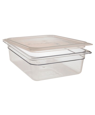 Cambro - 20PPCWSC-190 / Tapa de polipropileno hermética GN 1/2 - (26,5 x 32,5 cm)