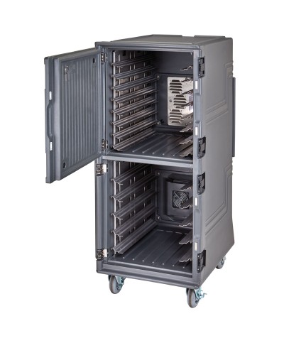Cambro - PCUHC4-615 /Carro Isotérmico Mixto (Recipientes 60x40 cm) compartimentos eléctricos: superior caliente e inferior frio