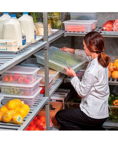 Cambro - 10PPCWSC-190 / Tapa de polipropileno hermética GN 1/1 - (32,5 x 53 cm)