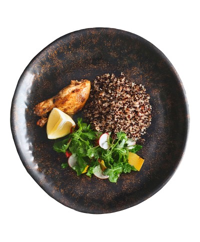 Adrier - RPC253-ORI / Colección ORION - Plato redondo - 25,3 cm x 2 cm alto