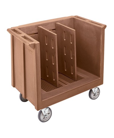 Cambro - TDC30-157 / Carro ajustable para bandejas y platos con dos paneles separadores - (99 x 59 x 88 cm)