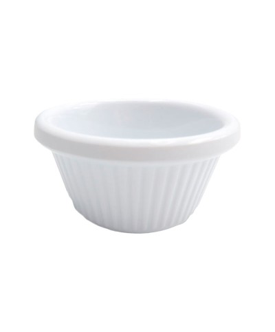 Adrier - MRF2-WH / Colección RAMEKINES - Ramekin acanalado 60 ml - 7.4 x 7.4 x 3.8 cm