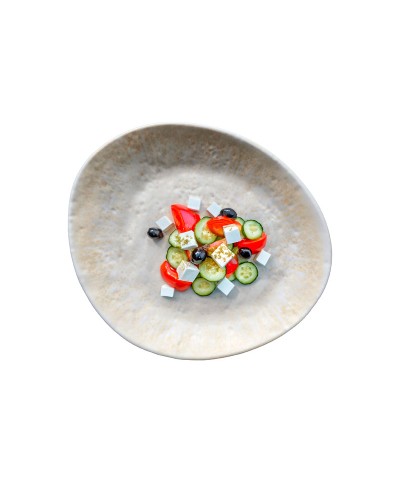 Adrier - OP2622-GIN / Colección GINGER - Plato ovalado - 26,8 x 22,8 cm x 3 cm alto