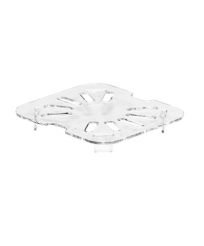 Cambro - 60CWD-135 / Fondo perforado de policarbonato GN 1/6 - (16,2 x 17,6 cm)