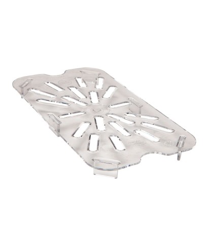 Cambro - 40CWD-135 / Fondo perforado de policarbonato GN 1/4 - (16,2 x 26,5 cm)