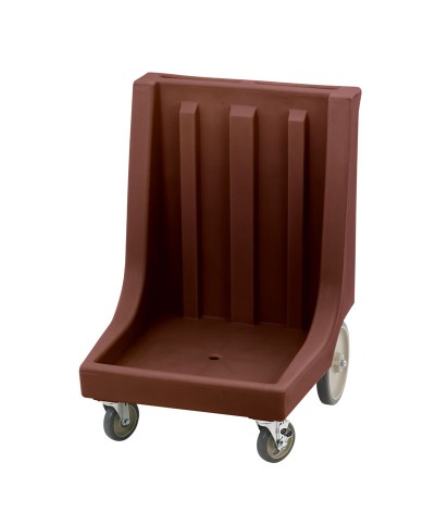 Cambro - CD2020HB-131 / Carro de transporte Camdollie con asas y ruedas traseras de fácil rodamiento para cestas de lavado