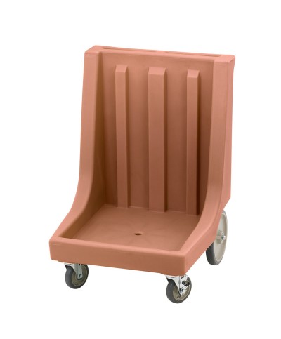 Cambro - CD2020HB-157 / Carro de transporte Camdollie con asas y ruedas traseras de fácil rodamiento para cestas de lavado