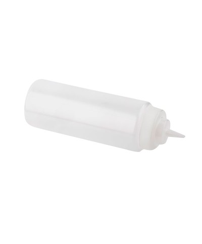 Botella exprimible incolora 63 mm de boca y 946 ml