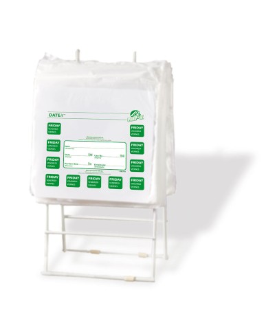 NCCO - SB6705 / Bolsa para almacenamiento de porciones con  etiqueta "VIERNES" 2.000 Uds./paquete (165 x 175 mm)