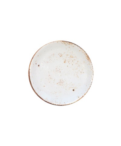 Adrier - 68-RMP18-WHTSLS / Colección SALSA WINTER - Plato llano postre - 17,8 cm Ø