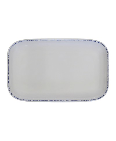 Adrier - MORP3019-BLU / Colección COBALT - Plato rectangular - 30,3 x 18,9 cm x 3 cm alto