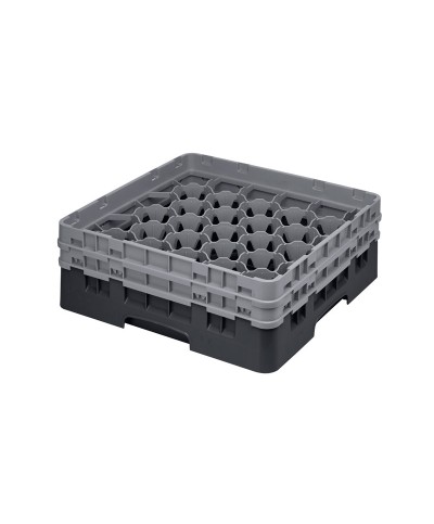 Cambro - 30S434-110 / Cesta de lavado (50 x 50 cm) copas y vasos con 30 comp. 2 alt. - dia. máx. 7,84 cm alt. máx. 13,5 cm