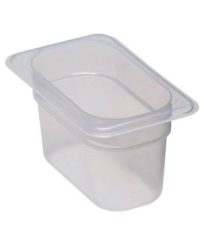 Cambro - 94PP-190 / Recipiente polipropileno GN 1/9 - (10,8 x 17,6 x 10 cm) - (0,85 litros)