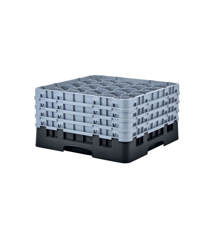 Cambro - 25S900-110 / Cesta de lavado (50 x 50 cm) copas y vasos con 25 comp. 4 alt.- dia. máx. 8,7 cm alt. máx. 24,1 cm
