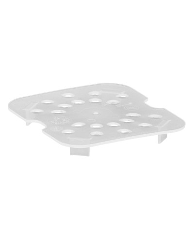 Cambro - 60PPD-190 / Fondo de polipropileno para drenaje GN 1/6 - (16,2 x 17,6 cm)