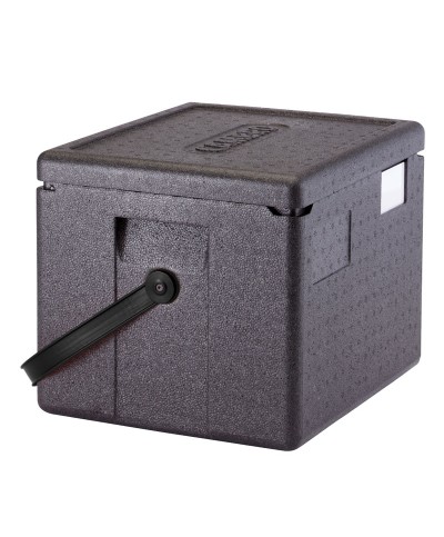 Cambro - EPP280BKST-110 / Contenedor Isotérmico EPP c/correa (GN1/2) - 39x33x31,6 cm (M.Ext) - 33x27x25,3 cm (M.Int) - 22,3 L