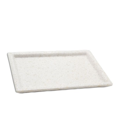 Adrier - RCTP2418-MWH / Colección TERRAL - Plato rectangular - (24,5 x 18 x 2,3 cm)