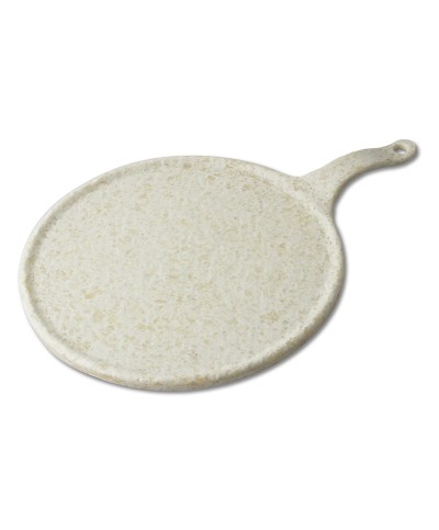 Adrier - RNDPH2738-MWH / Colección TERRAL - Tabla redonda grande - 27 cm Ø (+10 cm de asa)