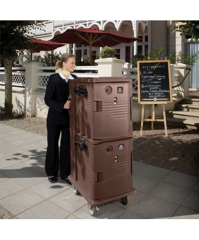 Cambro - UPCH8002-131 / Carro Isotérmico (GN) con puertas eléctricas calefactadas - (52 x 69 x 137,2 cm)