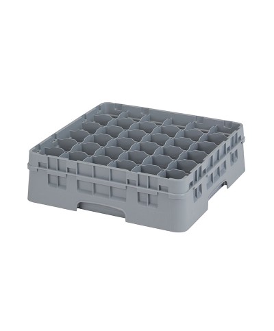 Cambro - 36S418-151 / Cesta de lavado (50 x 50 cm) copas y vasos con 36 comp. 1 alt. - dia. máx. 7,2 cm alt. máx. 11,8 cm