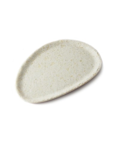 Adrier - ESP3020-MWH / Colección TERRAL - Plato ovalado mediano - (30 x 20 x 1,8 cm)