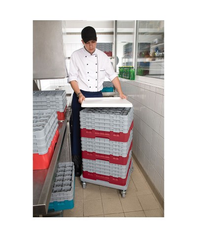 Cambro - 36S900-416 / Cesta de lavado (50 x 50 cm) copas y vasos con 36 comp. 4 alt. - dia. máx. 7,2 cm alt. máx. 24,1 cm