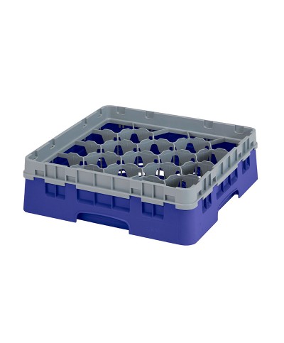 Cambro - 20S318-186 / Cesta de lavado (50 x 50 cm) para copas y vasos con 20 comp. 1 alt. - dia. máx. 9,84 cm alt. máx. 9,4 cm