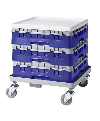 Cambro - 20S318-186 / Cesta de lavado (50 x 50 cm) para copas y vasos con 20 comp. 1 alt. - dia. máx. 9,84 cm alt. máx. 9,4 cm