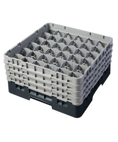 Cambro - 36S800-110 / Cesta de lavado (50 x 50 cm) copas y vasos con 36 comp. 4 alt. - dia. máx. 7,2 cm alt. máx. 21,7 cm